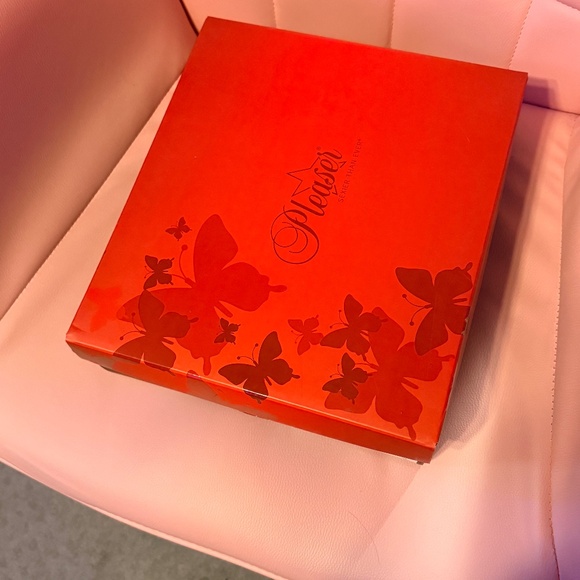 Pleaser 7" Adore #701- Silver Multi-Glitter Slides - Size 9 - Picture 4 of 6